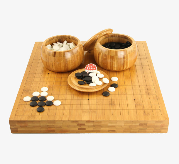 优质木围棋棋盘儿免抠