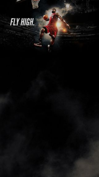 激情篮球比赛黑色海报背景高清