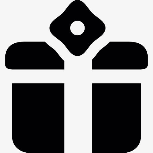 包好的生日礼物图标免抠