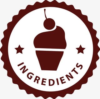 深色纸杯蛋糕简洁LOGO免抠