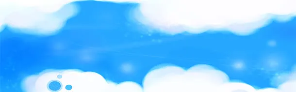 梦幻清新手绘卡通背景