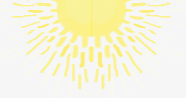手绘太阳插画素材免抠