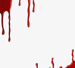 红色滴血纹理免抠