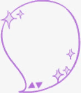 可爱会话气泡免抠