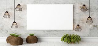 清新文艺家居背景高清