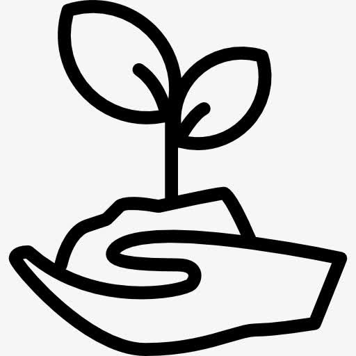 发芽图标免抠