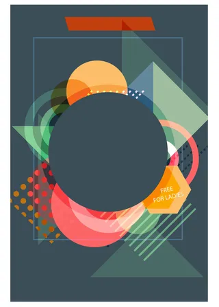 几何商务背景线条素材高清