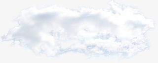 白云云层简约装饰免抠