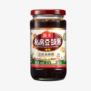 微辣私房豆豉酱下饭酱免抠