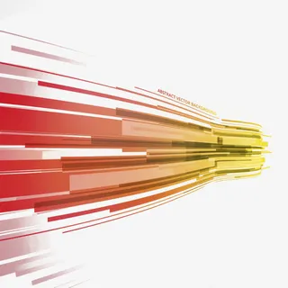 科技感丝带边框矢量素材免抠