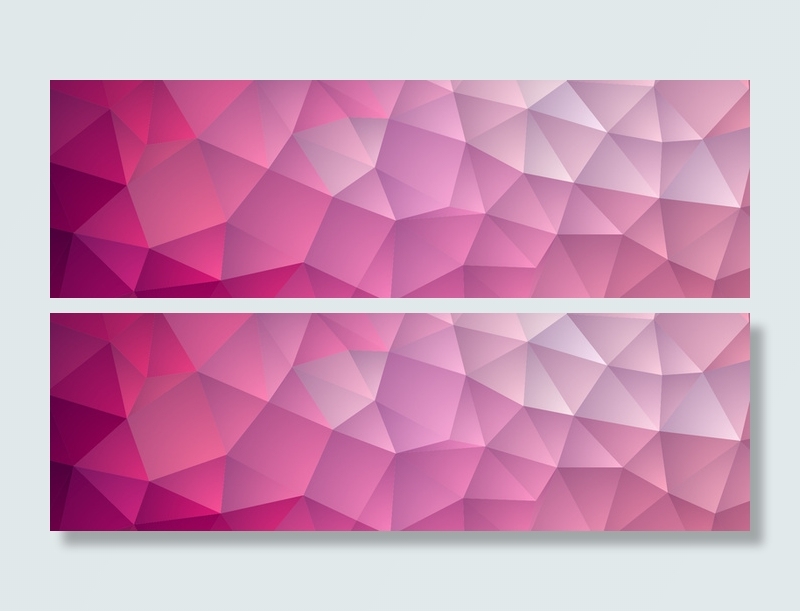 精美三角形背景高清