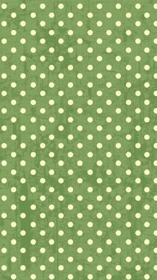 绿色圆点可爱H5背景高清