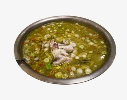 一盆川菜美味藤椒鱼免抠