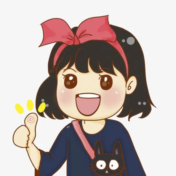 点赞卡通小人免抠