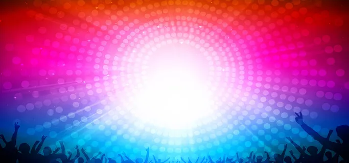 公司狂欢彩色开业海报背景高清