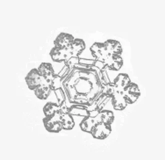 雪花免抠