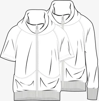 运动装矢量图免抠