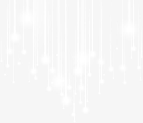 白色闪耀挂饰免抠