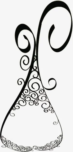 不规则花边底纹免抠