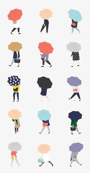 下雨天素材免费下载免抠