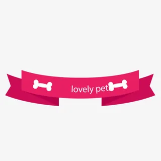 宠物标题框免抠