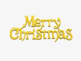 圣诞节圣诞文字祝福高清素材免抠