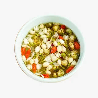 产品实物枸杞茉莉胎菊茶免抠