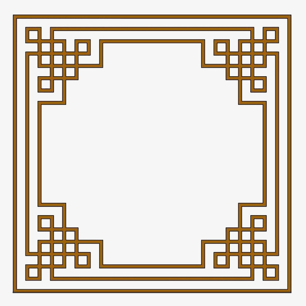 边框中国风免抠