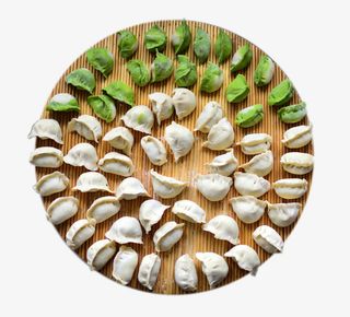 中国面食风俗饺子文化免抠