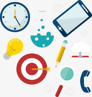 矢量图素质教育免抠