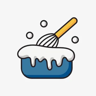 卡通打蛋器免抠