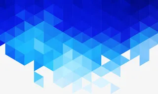 蓝色几何图形背景