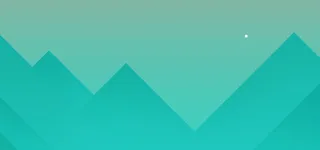 清新绿色扁平几何背景图高清