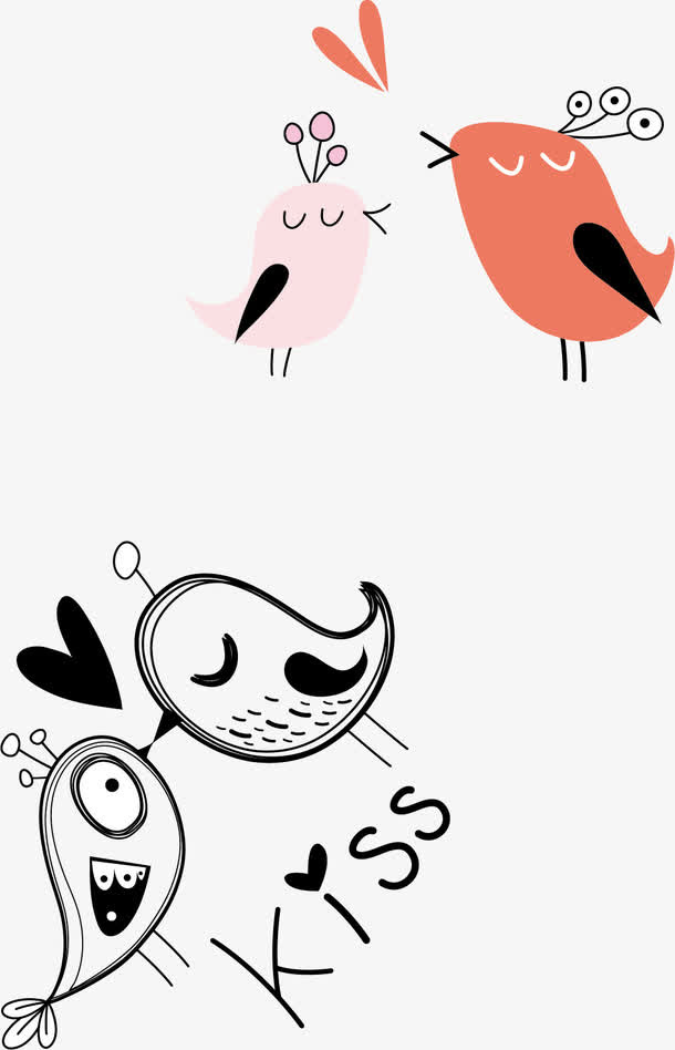 kiss的小鸟免抠
