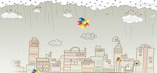 淘宝手绘背景免抠