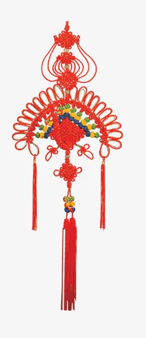 中国风中国结吊件古典装饰免抠