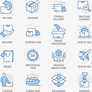 简约按钮图标设计矢量素材免抠