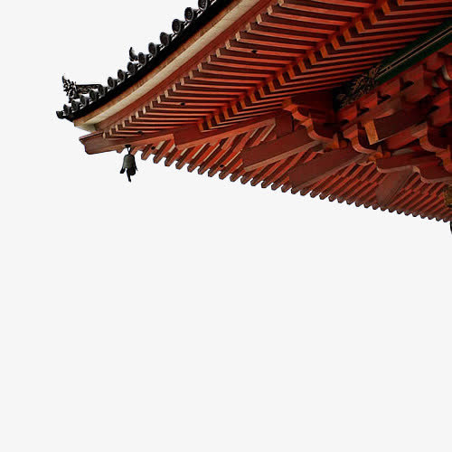 中国风屋檐免抠