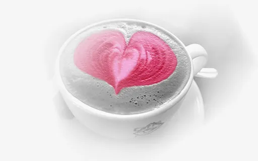 咖啡杯惬意下午茶唯美免抠