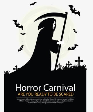 万圣节死神来了免抠