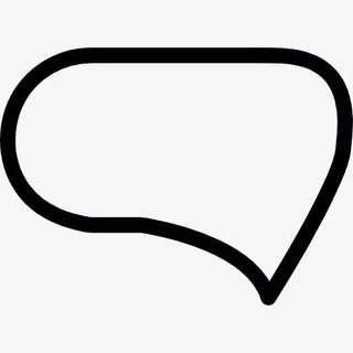 文字气泡图标免抠