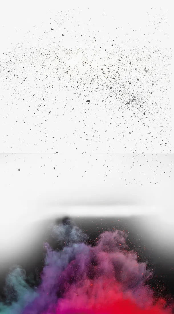 炫彩星空背景图