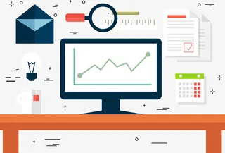 增长表格矢量免抠