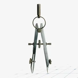 圆规实物图免抠