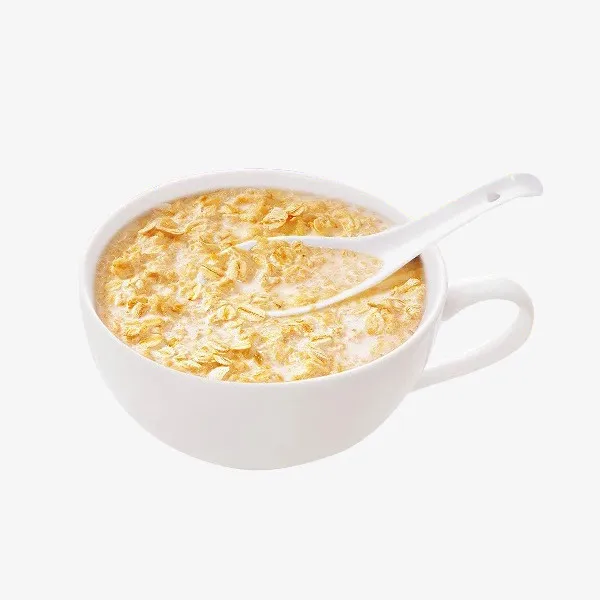 鲜香牛奶燕麦片早餐免抠