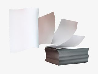 漫天飞舞的纸张免抠