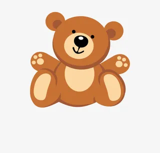 小熊免抠