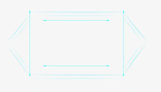 科技风，线框，科技感免抠