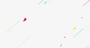 彩色碎片的流星雨免抠
