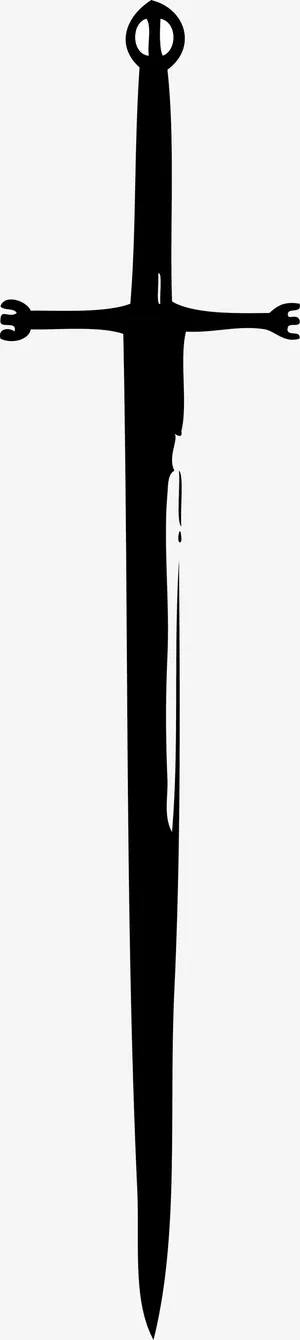 矢量兵器宝剑设计图免抠